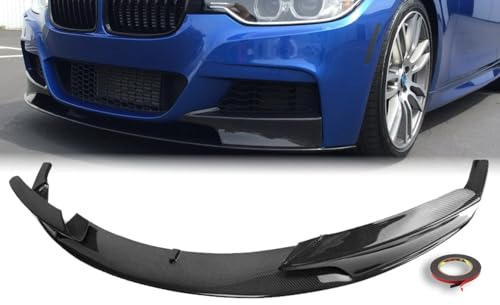MpTuned BMW F30 F31 Frontstoßstangenspoiler Carbon Optik für 3er 2011 2012 2013 2014 2015 2016 2017 2018 2019 M Sport