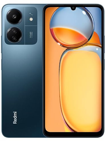 Xiaomi Redmi 13C NFC Smartphone Android 13 256GB ROM 8GB RAM 6,74 “Display Dual-SIM 5000mAh Blu（No charger）