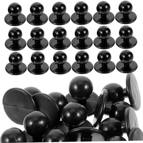 Gogogmee 100stücke Kochjacken Knöpfe Runde Mittlere Praktische Diy Ersatzknöpfe Für Kochkleidung Hotel Restaurant-arbeitskleidung Dekorative Buttons