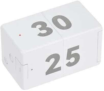 Pomodoro Würfel Timer, Flip-Sensor Produktivitäts Timer mit 10 Timer Voreinstellungen, Einstellbare Lautstärke, Zeitmanagement Werkzeug für Lernen Arbeit Trainieren Kochen Backen