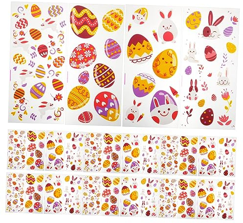 SOESFOUFU 100stücke Ostergeschenkpapier Mit Blumenkasten Und Blumenstraußmotiven Verpackungspapier Für Partydekoration Inklusive Kuchen-geschenkbox-papier