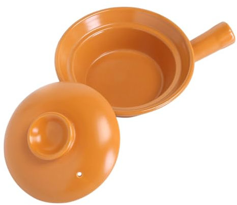 OUNONA Pentola in Per Alimenti Con Manico Adatta Gas Piano Cottura Per Cucinare Porridge Noodles e Zuppe Resiste Al Calore e Cucina