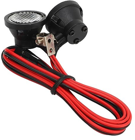 Sluffs 2 LED RC car headlights RC LED roof headlights, suitable for 1/10 RC tracked vehicle lighting