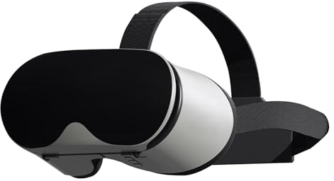 Phone VR Headset - Compact Virtual Reality Goggles for 3D Movies & Games | Virtual Reality Glasses, Adjustable VR Glasses for Smartphones, Lightweight Wearable VR Viewer for Watching VR Content