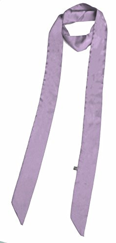 Caprilite Women Skinny Scarf Satin Long Slim Ribbon Thin Fashion Ladies Scarves