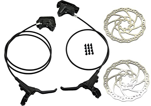 TEKTRO HD-M750 Hydraulic Disc Brake Set 4-Piston Caliper with 180mm Rotor, MH2008