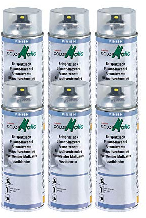 COLORMATIC 6X Beispritzlack Beilackierung Spot Repair Spotblender 114229 400Ml
