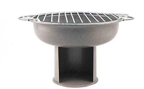 Holzkohlegrill, rund, 30 cm