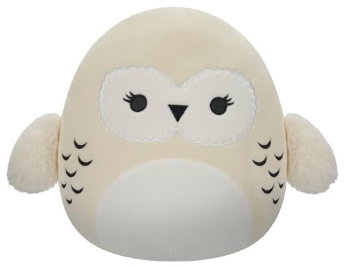 Squishmallows Original Harry Potter 10-Inch Hedwig Plush - Medium-Sized Ultrasoft Official Jazwares Plush