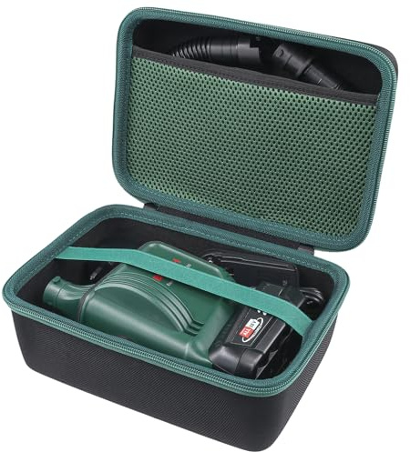 co2CREA Hard Case for Bosch Electric Air Pump/Air EasyInflate 18V-500 | Hard Shell Shockproof EVA Carrying Case, Portable Protective Storage Bag