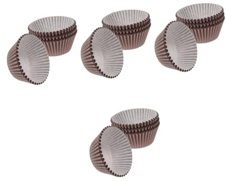 TOPBATHY 400 Pz set di bicchieri di carta oleata pirottini di carta per muffin fodera per cupcake pirottini per confetti confetti tazza Tazze colorate tazze da torta porta cupcake
