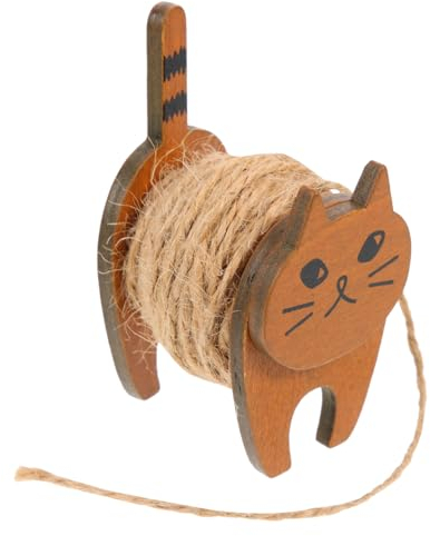 SHINEOFI 4sätze Katzen Cord Reel Niedlicher Seilhalter Organisation Von Kabeln Für Zuhause Büro Und Bastelprojekte Langlebig Und