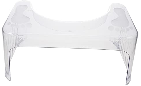 BESTonZON Kinder Toilettenhocker Fußhocker rutschfest Aus Langlebigem Material Kleiner Badezimmer Tritthocker Für Eine Gesunde Darmbewegung Und Haushaltsnutzung