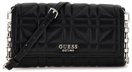 GUESS Assia Crossbody Flap Organizer Black
