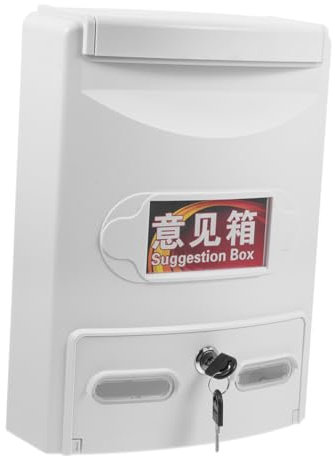 OFFSCH Kastenvorschlag Kastentresore Wandtresor Weiß