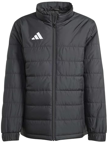 adidas Unisex niños Entrada26 Light Kids Coat, black/white, 11-12 Years