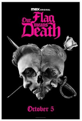 Our Flag Means Death - Movie Poster Canvas Poster Wall Art Decor Print Picture Paintings for Living Room Bedroom Decoration 08x12inch(20x30cm)