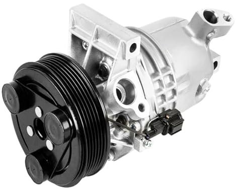 OHBZXM Compresseur de climatisation de voiture compatible avec Nissan Versa Cube TIIDA GRAND LIVINA 1.8L 92600CJ73D 92600CJ73E 141068 2021683 92600CJ63A 57887 57887 Remplacement du compresseur de clim