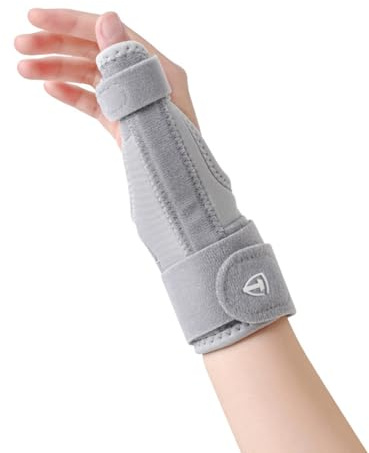 XFSRG Muñequera Pulgar Ajustable Para Artrosis Férula Pulgar Alta Estabilidad Guantes Para Tunel Carpiano Ideal Para Mujer y Hombre