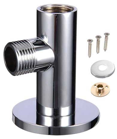 Gomito per doccia - fissa a parete, connettore angolare per tubo | Juice idraulico resistente alle perdite, uscita del flusso d'acqua regolabile per doccia residenziale, configurazione