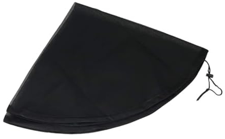 DECOMELODY Polyester Rain Barrel Protective Net Cover Outdoor Water Bucket Mesh Screen Guard Debris and Leaves for Garden Use