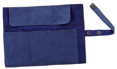 CONGARTENO Custodia Design Sottile e Chiusura Sicura Cordino Orologi in Tessuto Canvas Grande Capacità Fino a 5 Orologi per Viaggio