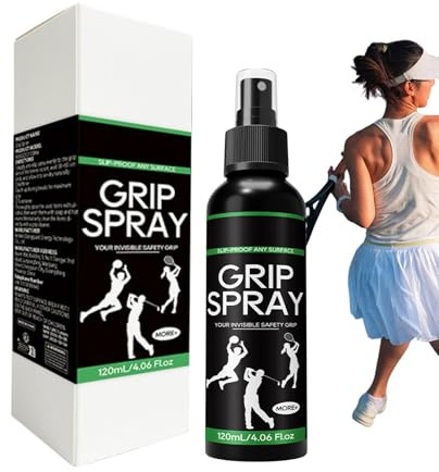 Agarre para Zapatillas de Baloncesto 120 ml de Secado Rápido y Larga | Spray Protector Antideslizante para Calzado para Tenis, Pádel, Fútbol, Voleibol, Entrenamientos en Interior y Exteri