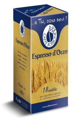 54 cialde carta 44mm espresso d'orzo caffè Borbone