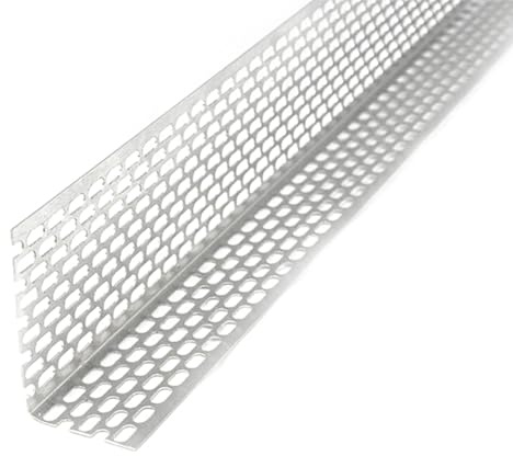 Ventilation Angle Aluminium, Ventilation Profile 30x50mm, 20 Pieces Silver, Optimal façade and roof Ventilation, Suitable for Bird Deterrence, Eaves Grille