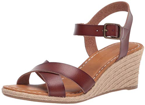 Amazon Essentials Mujer Sandalia Tipo Alpargata con Cuña