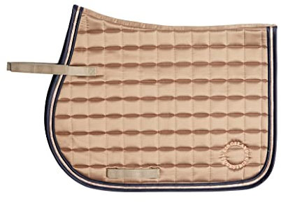 Kingsland Satin Schabracke Selena w. Satin and Lurex Piping Brown Iron Winter 2022, Größe:Pony-Dress