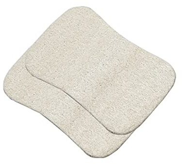 QTANZIQI Esponjas de luffa Natural ecológicas para Cocina, Utensilios florísticos para Lavar Platos, Estropajo de residuo Cero, Esponja Redonda del Color de la Cintura