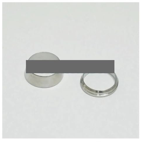 REIUAFWYGV 10pc 1/8 1/4 3/8 1/2 304 Stainless Steel Compression Ferrule Insert Ring Fitting(1/2)