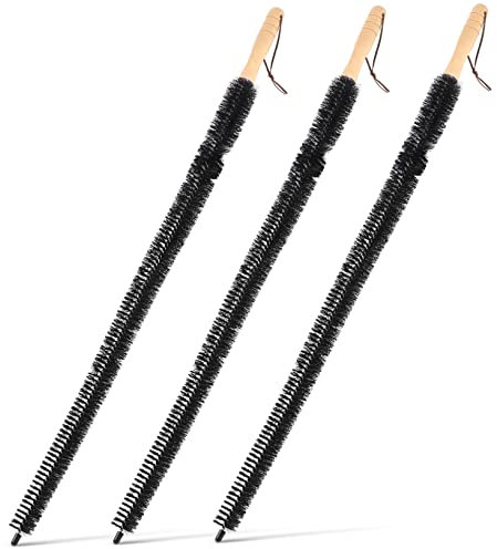 HOODANCOS 3pièces Brosse De Nettoyage Pour Radiateur Longue Et Flexible Plumeaux Pour Enlever Peluches Poussière Des Bouches Aération