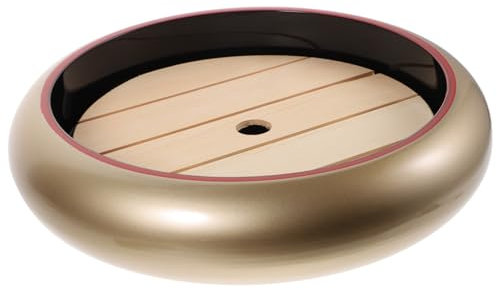 INOOMP Japanese Sushi Plate and Food Serving Dish Set, Small Salmon Sashimi Plate Wooden Water Divider, Creative Sushi Serving Tray for Japanese Cuisine Presentation