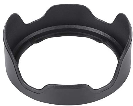 BRRNOO Pare-Soleil, Pare-Soleil pour Appareils Photo d'Appareil Photo en Plastique Noir LH DC60 pour