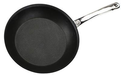 Circulon Excellence 22cm Frying Pan, High-Quality Non Stick Frying Pan, Aluminium Dishwasher-Safe Black Skillet with a Stainless Steel Handle