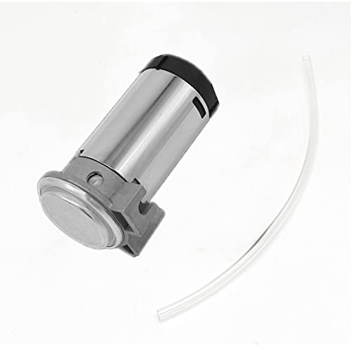 YIYIDA Silver Air Compressor 12V Air Pump Kit With hose Electromagnetic motor Electric Car horn for Super Loud Trumpet Replacement air pump Kit for Any Vehicle Trucks Lorrys Vans Trains Boats whistle