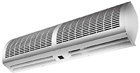 MNSSRN Einkaufszentrum und Supermarkt Eingang Luftvorhangmaschine, Innenluftvorhang 2-Gang Gebrauchter Luftschleier-Wandmontage mit Fernbedienung, geräuscharmer Energiesparung,150cm