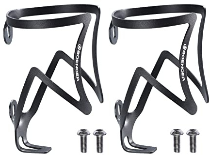 Bynccea Flaschenhalter für Fahrrad, Trinkflaschenhalter aus Aluminium, Flaschenhalter für Fahrrad, leicht und robust, für MTB BMX, Road Fahrräder