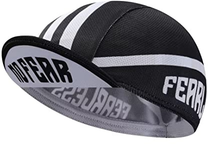 BikingBros MTB cykelmössa – polyester vägcykling hatt under hjälm – cykelhjälmfoder andningsbar & svettupptagning, E6, one size