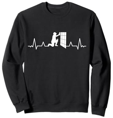 Tile-Setter Tile-Layer Craftsmen Tile-Flooring Floor-Tiler Sweatshirt