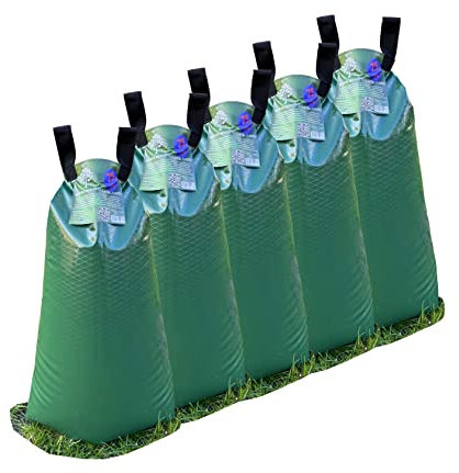 DR.LIPPMANN PE Wassersack für Bäume 75L aus glatter textilverstätkter Polyethylenfolie Bewässerungssack in Premium Qualität (5)