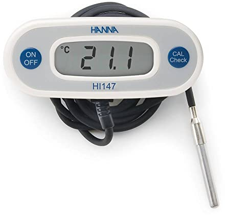 Thermomètre de réfrigérateur ou congélateur professionnel avec sonde, plage de température de -50 à +150 °C, thermomètre professionnel checkfridge