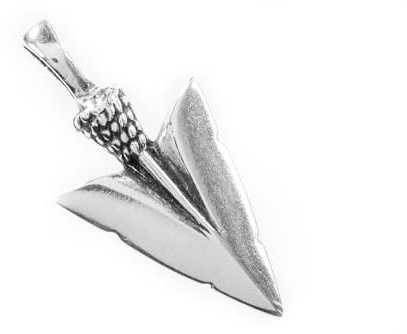 Windalf Wikinger Anhänger Amulett Pfeilspitze Vikings Antik 925 Silber