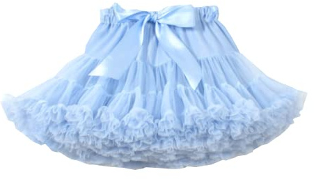 Alunsito Gonna tutù per neonata Abito in tulle a strati Gonna da balletto tinta unita Abito da festa azzurro M 5-7 anni Primavera Autunno