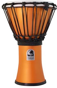TOCA FREESTYLE COLORSOUND 7 MATTE DJEMBE ORANGE CRUSH TFCDJ-7MTOC