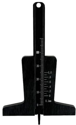 Strumento Misuratore Profondità Battistrada,Misuratore di Profondità Battistrada per Pneumatici Auto | Strumento Misura Usura Pneumatici Per Manutenzione E Sicurezza Di Ruote Moto Roulotte