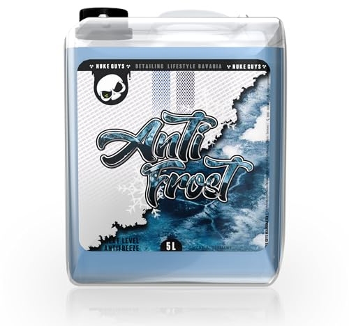 Nuke Guys Antifrost Scheibenfrostschutz 5l | Auto Wischwasser mit Frostschutz bis -18 °C Gebrauchsfertig | Frostschutzmittel für saubere Scheiben im Winter | Scheibenwischwasser