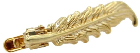 ORFOFE Goldene Krawattenklammer für Herren Krawattenhalter aus Metall Anzugaccessoire für Business Büro und Festliche Anlässe